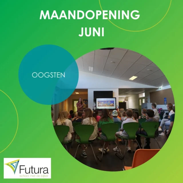 De laatste maandopening : oogstenAlweer een week geleden kwamen we voor de laatste keer dit schooljaar samen voor de maandopening. De maand juni stond in het teken van oogsten. Laten we samen goede dingen doen! Hebben jullie alle stickers opgeplakt? En zijn jullie gegroeid afgelopen jaar? Tag ons zeker in jouw mooie meter 😉. "Maar wie zaait op de akker van de Geest, oogst zal eeuwig leven" Galaten 6:8b