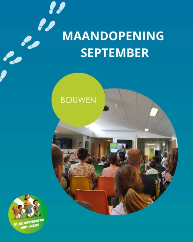 Maandopening september BOUWENGister mochten we het jaar samen beginnen met alle ouders, juffen en kinderen. Het jaarthema werd bekend gemaakt en ook gingen we meteen van start met het thema van deze maand. Er werd gezongen, er werd gelezen en juf Sophie ging het verhaal van de wijze man en de dwaas uitbeelden. Een mooie start van weer een nieuw schooljaar!⚒️ Hoe stevig staat jouw huis? Waarop ben jij gebouwd?#Noorderbasis #schoolheerenveen #schoolmetdebijbel #maandopening